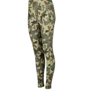 NWT Forloh SilverLux Camo Leggings Size Medium